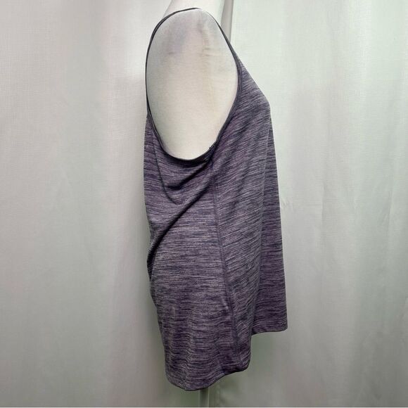 Eddie Bauer Free Dry Women’s Large Tank Top, Purple Gray Loose Fit Racer Back - Picture 4 of 8